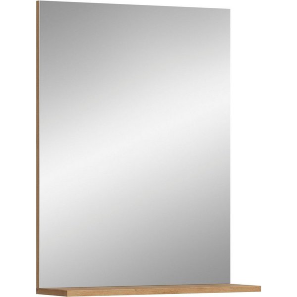 welltime Badspiegel SIENA, Breite 60cm, 1 Ablageboden, hochwertiges Spiegelglas (TOPSELLER), in verschiedenen Farben erhältlich, Badmöbel, Spiegel, Badezimmer