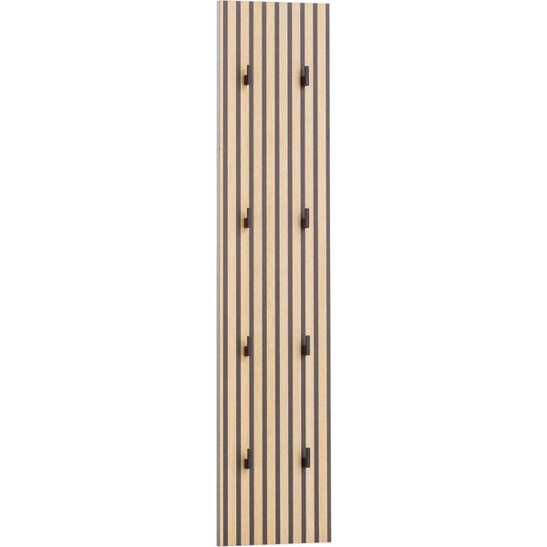 welltime Garderobenpaneel Alexa, Hakenpaneel, Made in Germany, B: 24,5 cm, Solide Verarbeitung - Dieses Produkt ist in Deutschland gefertigt