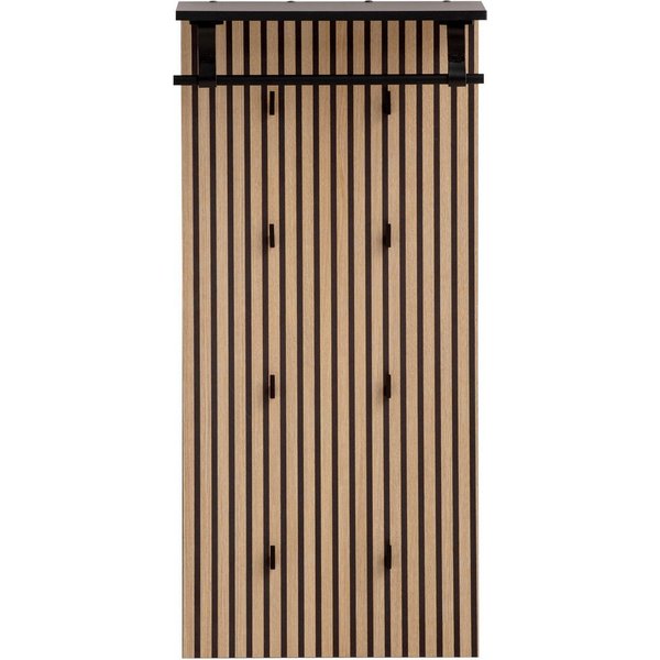 welltime Garderobenpaneel Hank, Garderobenpaneel, Made in Germany, B: 50 cm, Solide Verarbeitung - Dieses Produkt ist in Deutschland gefertigt