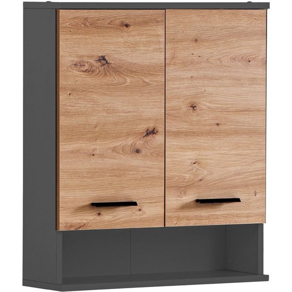 welltime Hängeschrank 2 Türen, Metallbeschläge
