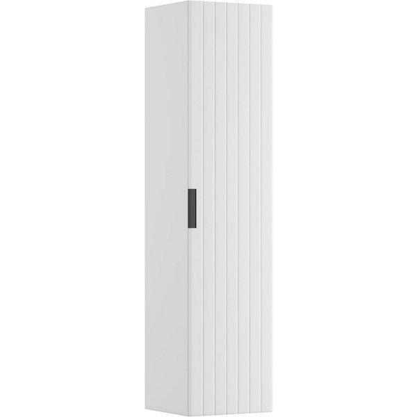 welltime Hängeschrank HARMONY rechts/links montierbar, Breite 32 cm, modernes Design Schrank mit 3 Einlegeböden, Soft-Close-Function, Paneeloptik