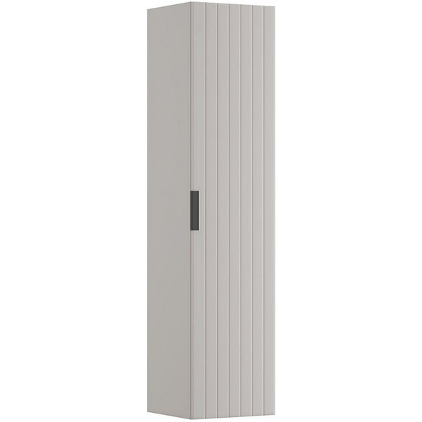 welltime Hängeschrank HARMONY rechts/links montierbar, Breite 32 cm, modernes Design Schrank mit 3 Einlegeböden, Soft-Close-Function, Paneeloptik