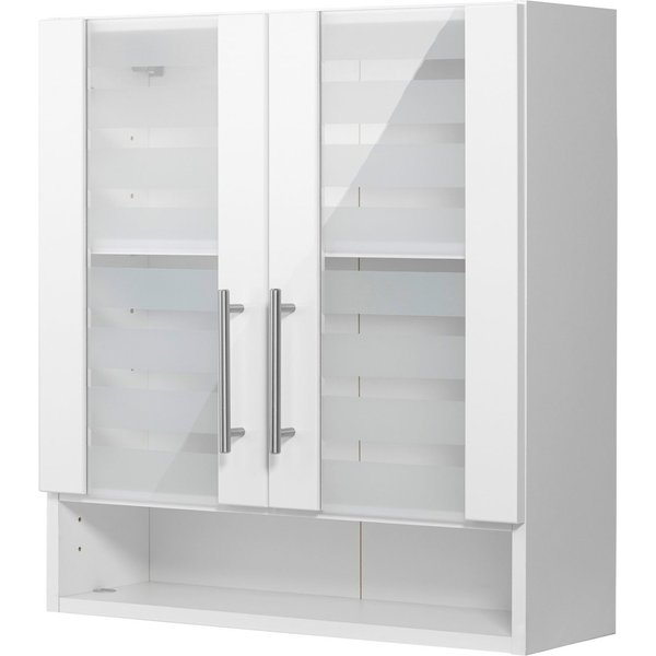 welltime Hängeschrank Jaca Breite 60 cm, mit MDF Hochglanz-Fronten