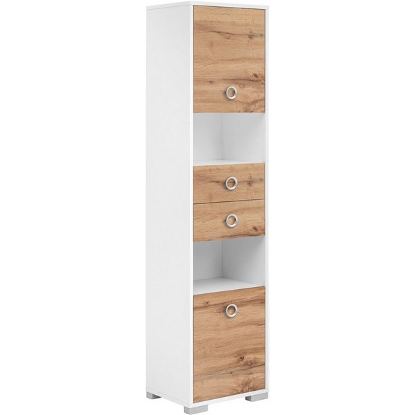 welltime Hochschrank Kimi, Breite 40,5 cm (1-St) Solide Verarbeitung - Dieses Produkt ist in Deutschland gefertigt