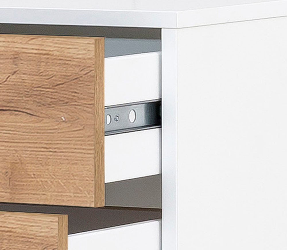 welltime Hochschrank Kimi, Breite 40,5 cm (1-St) Solide Verarbeitung - Dieses Produkt ist in Deutschland gefertigt – Bild 4 von 5