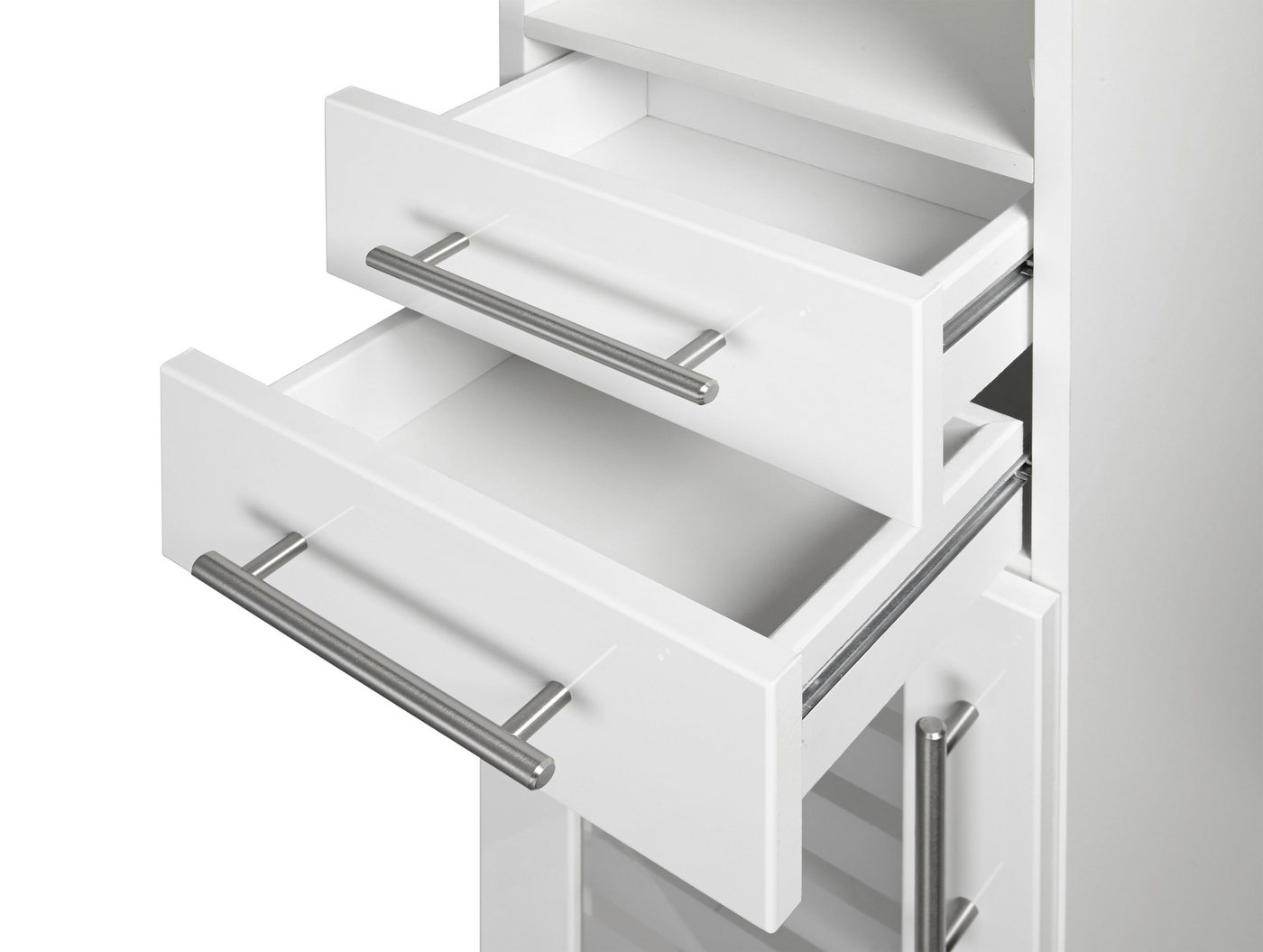 welltime Midischrank Jaca Breite 30 cm, mit MDF Hochglanz-Fronten – Bild 4 von 5