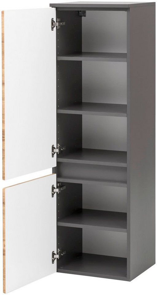 welltime Midischrank Kaunas 40 cm breit, Soft-Close-Funktion – Bild 4 von 5