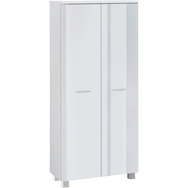 welltime Midischrank Trento, verschiedene Ausführungen und Farben Badmöbel, Badschrank, 60 cm breit, 2 Türen, viel Stauraum