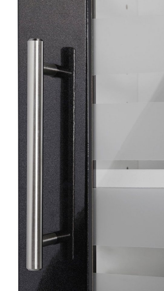welltime Seitenschrank Jaca Breite 30 cm, mit MDF Hochglanz-Fronten – Bild 4 von 5