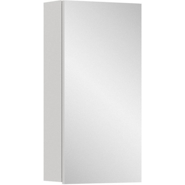 welltime Spiegelschrank BIEL, Breite 38 cm, 1 Tür, 2 Einlegeböden, 3 Fächer (1-St) Badmöbel, Badschrank, Schrank, Wandschrank, Bad, Badezimmer