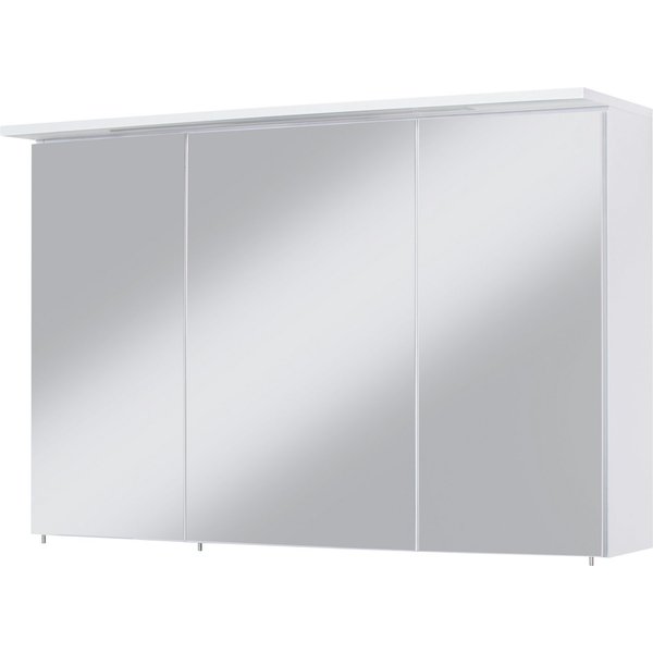 welltime Spiegelschrank Flex Breite 100 cm, mit 3D-Spiegeleffekt