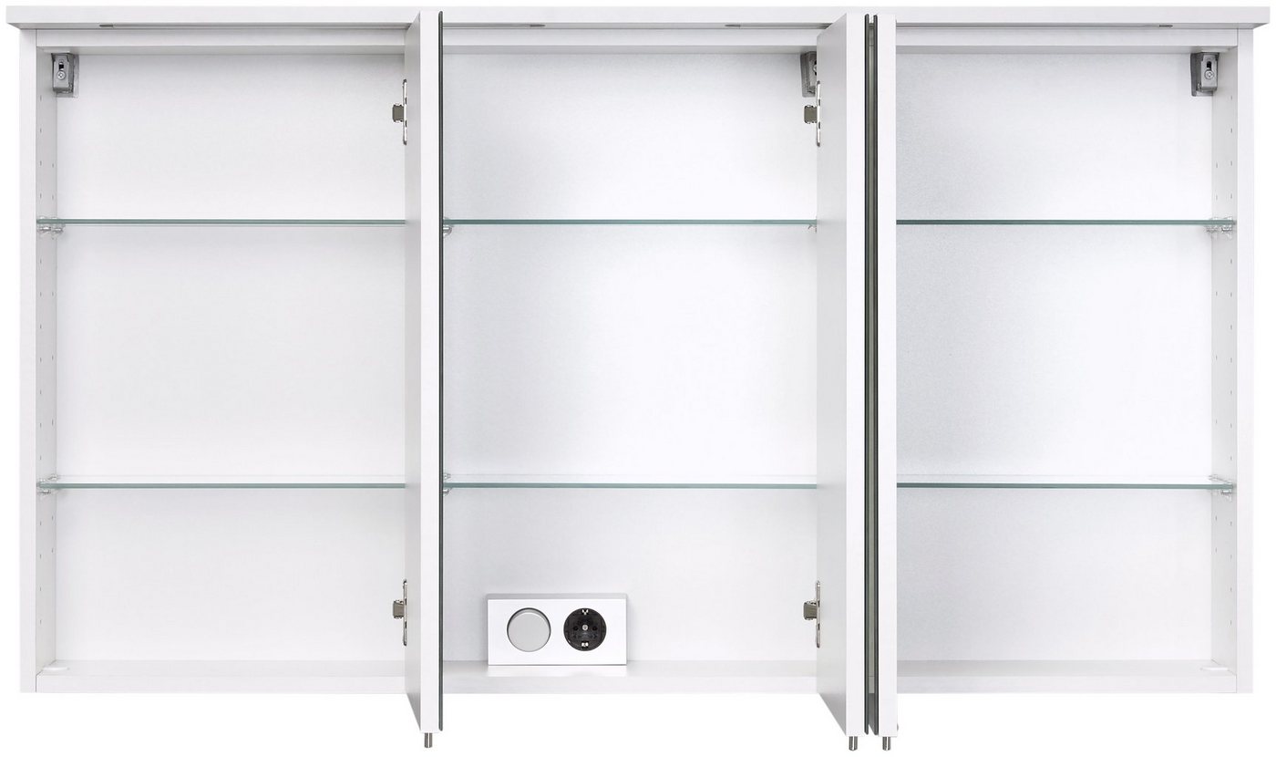 welltime Spiegelschrank Flex Breite 120 cm, mit 3D-Spiegeleffekt – Bild 3 von 5