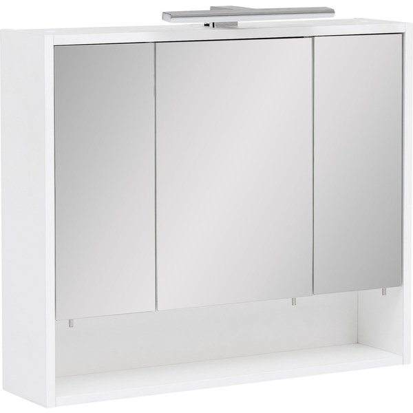welltime Spiegelschrank Kent, Spiegelschrank, Made in Germany, B: 70 cm Solide Verarbeitung - Dieses Produkt ist in Deutschland gefertigt