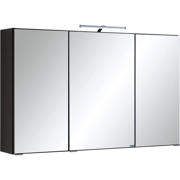 welltime Spiegelschrank Texas Breite 100 cm, mit LED-Aufbauleuchte