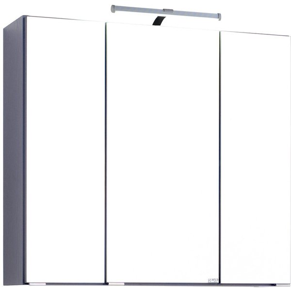 welltime Spiegelschrank Texas Breite 70 cm, mit LED-Aufbauleuchte