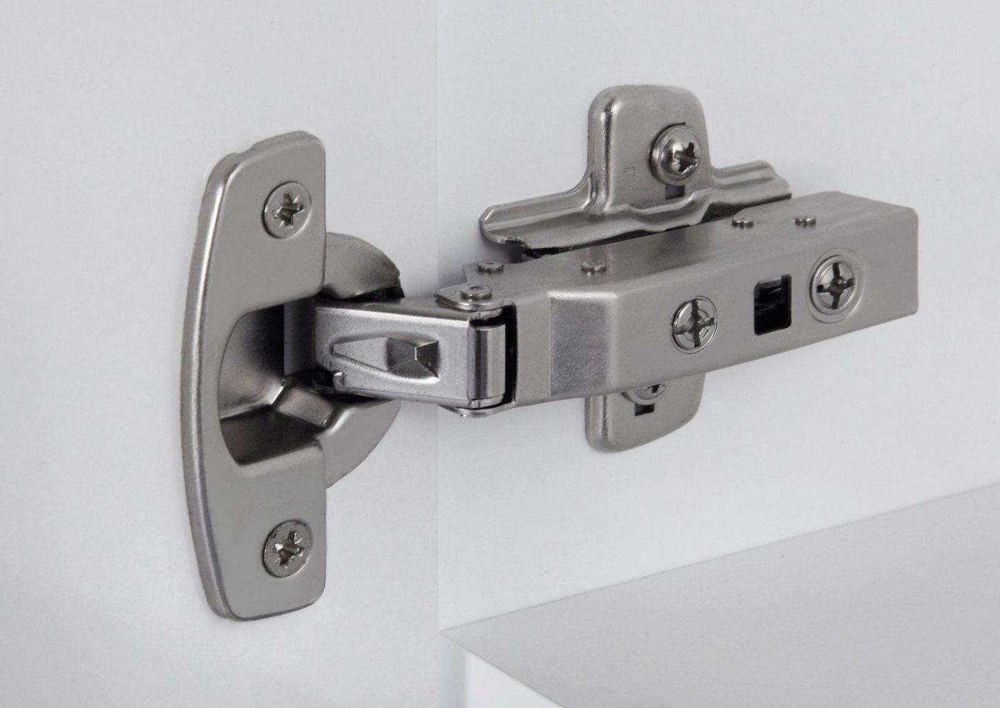 welltime Spiegelschrank Torino, Spiegelschrank, Made in Germany, B: 100 cm Solide Verarbeitung - Dieses Produkt ist in Deutschland gefertigt – Bild 5 von 5