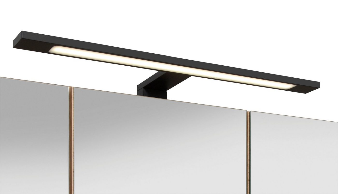 welltime Spiegelschrank Trento, verschiedene Ausführungen und Farben Breite 60 cm, mit 3D-Effekt, Spiegeltüren, Inklusive LED-Beleuchtung – Bild 5 von 5