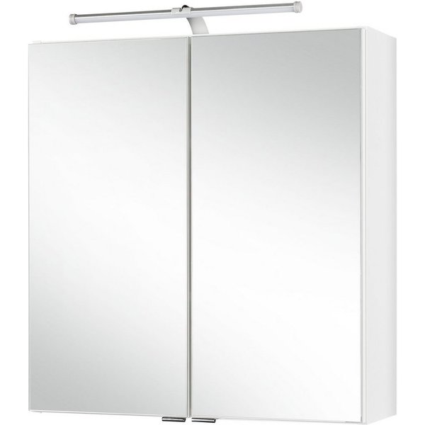 welltime Spiegelschrank Turin Breite 60 cm, mit LED-Aufbauleuchte