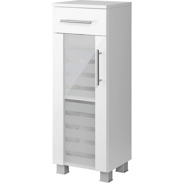 welltime Unterschrank Jaca Breite 30 cm, mit MDF Hochglanz-Fronten