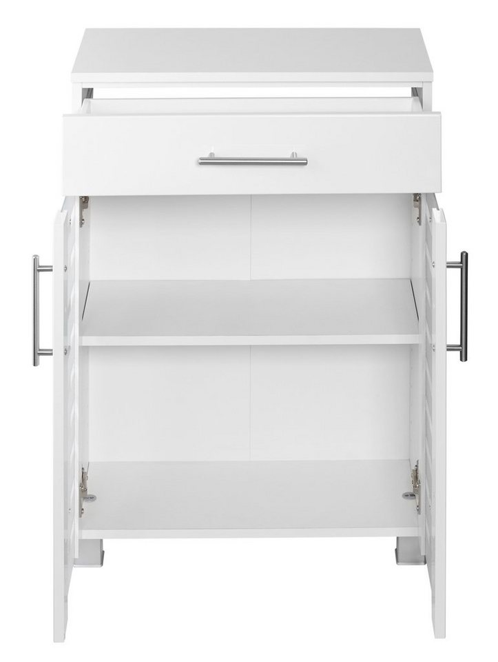 welltime Unterschrank Jaca Breite 60 cm, mit MDF Hochglanz-Fronten – Bild 3 von 5