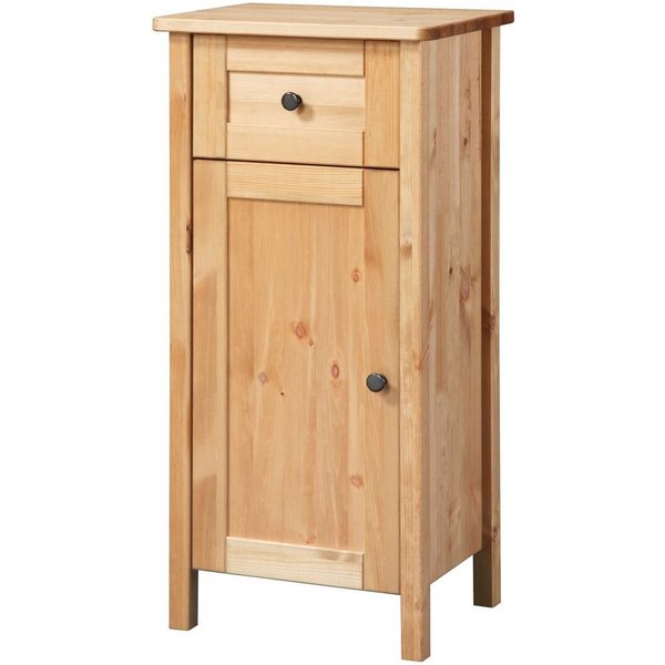 welltime Unterschrank Sylt Breite 40 cm, aus Massivholz Kiefer