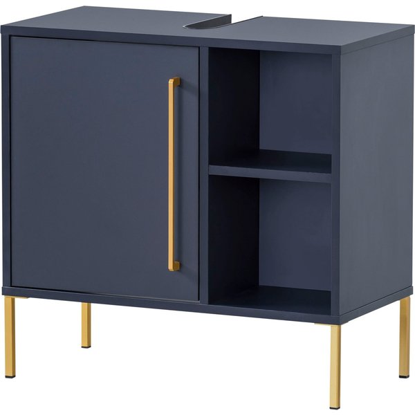 welltime Waschbeckenunterschrank Kent, Waschbeckenunterschrank, Made in Germany, B: 65 cm Solide Verarbeitung - Dieses Produkt ist in Deutschland gefertigt