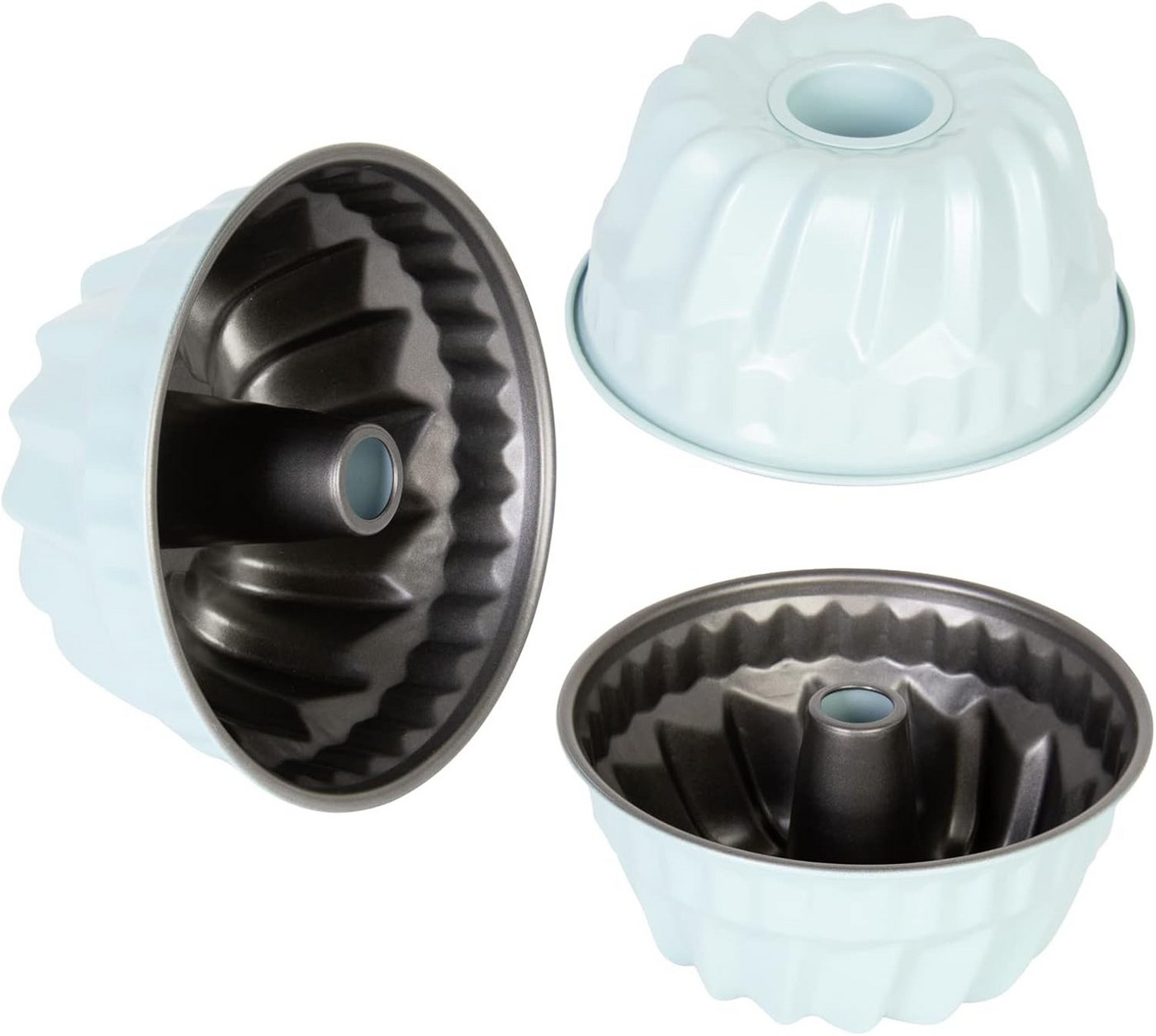 Wenco Gugelhupfform Backform 18 cm, hitzebeständig bis 230°C, Antihaftbeschichtung, robuster Stahl, gleichmäßige Wärmeverteilung – Bild 3 von 5