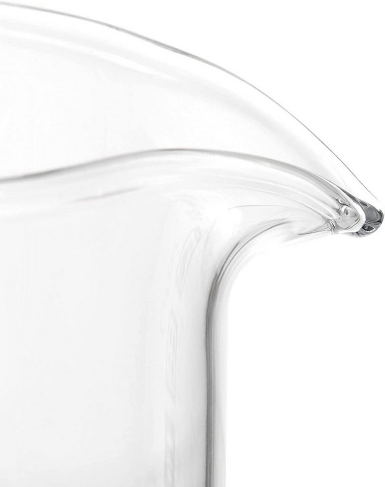 Wenco Messbecher 500 ml Glas hitzebeständig, Küchenbehälter, (1-St., ca. 13 x 13 x 8 cm), Glas, 500 ml, hitzebeständig, präzise Skala, Mikrowellengeeignet – Bild 4 von 5