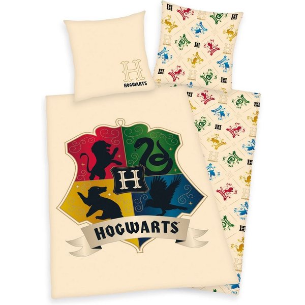 Harry Potter Wendebettwäsche Harry Potter, Linon, mit tollem Harry Potter Motiv