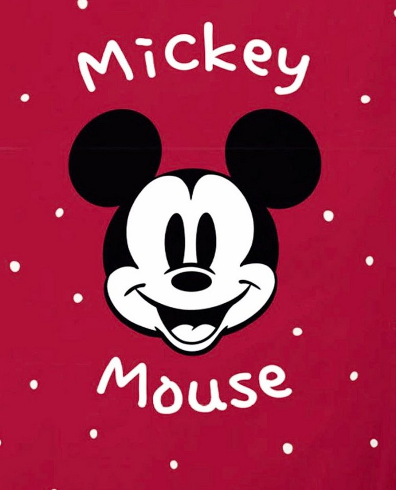 Disney Wendebettwäsche Mickey Mouse Disney 135x200cm, Renforcé, 2 teilig, Minnie Mouse, Wendebettwäsche mit Reißverschluss – Bild 4 von 5
