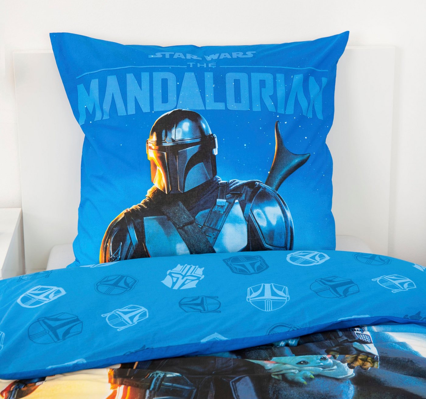 Star Wars Wendebettwäsche Star Wars, Renforcé, mit tollem Motiv, The Mandalorian – Bild 3 von 5