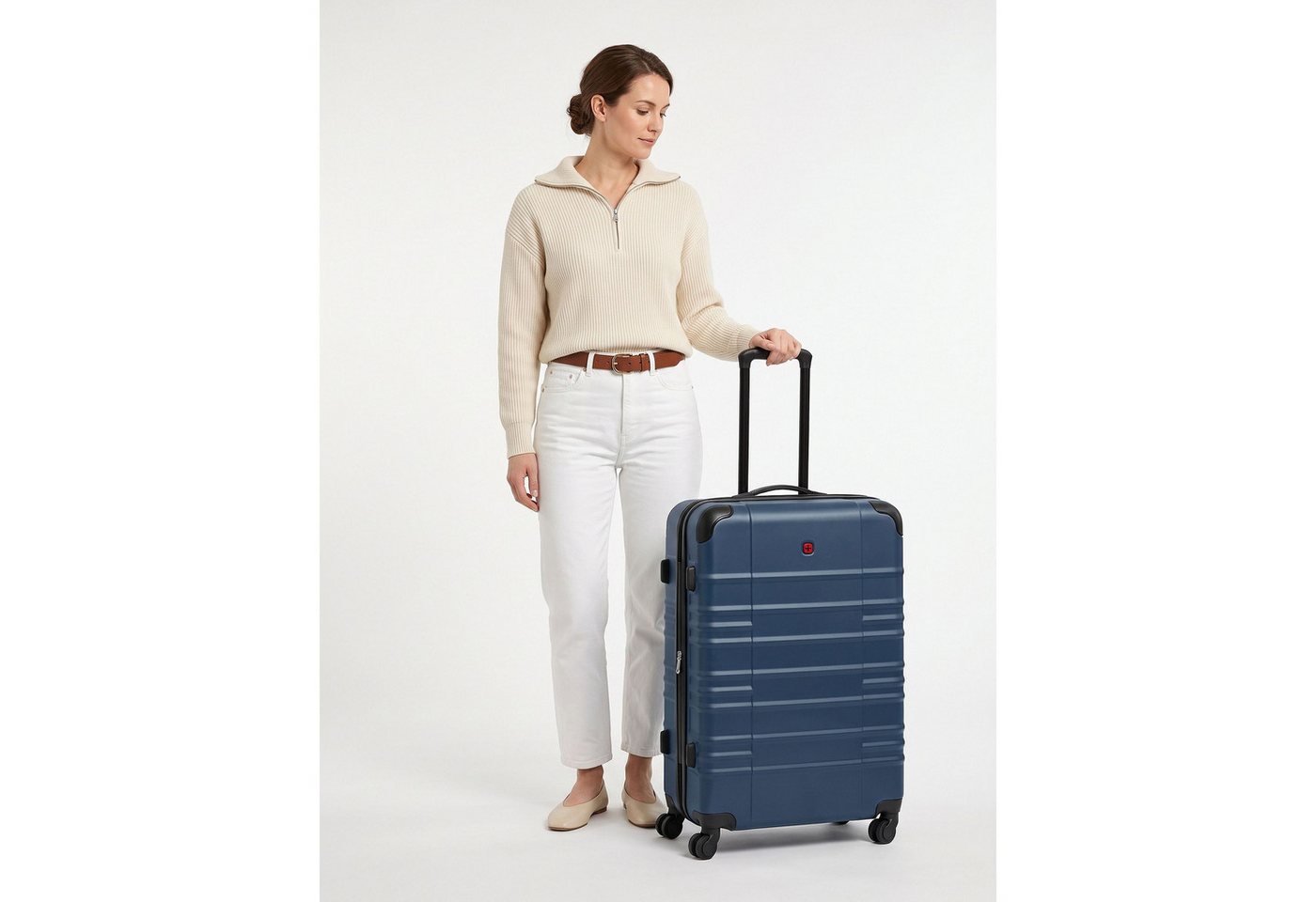 Wenger Hartschalen-Trolley Amplar Evo, 4 Rollen, ABS – Bild 3 von 5