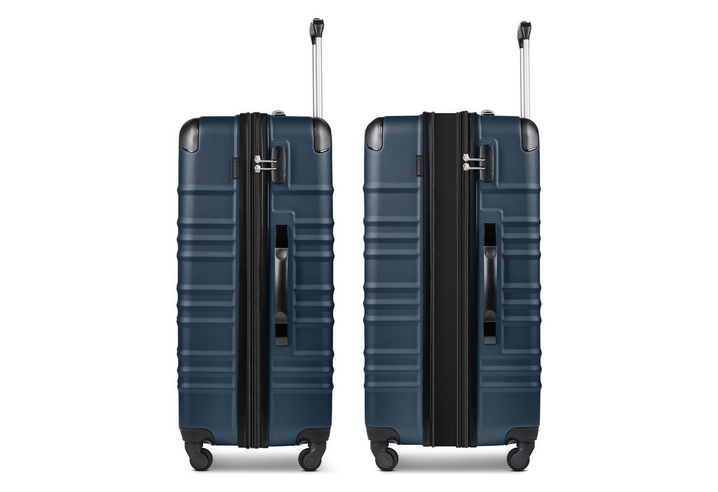 Wenger Hartschalen-Trolley Amplar Evo, 4 Rollen, ABS – Bild 5 von 5