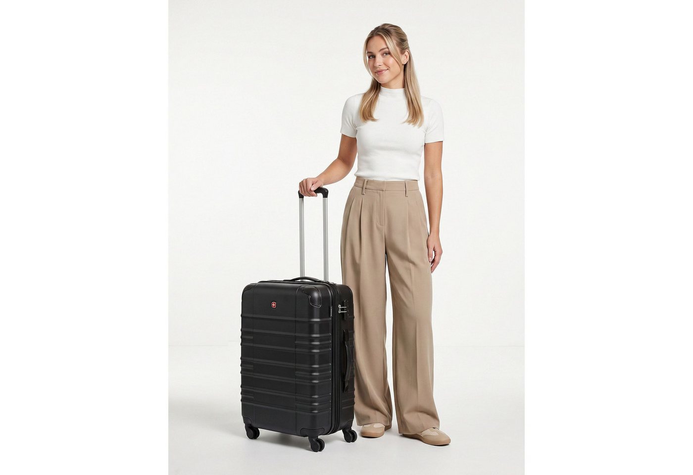 Wenger Hartschalen-Trolley Amplar Evo, 4 Rollen, ABS – Bild 2 von 5