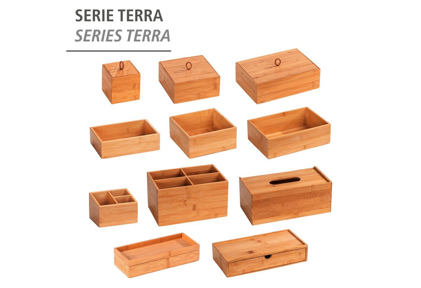 WENKO Aufbewahrungsbox Terra (1 St), mit Deckel und praktischer Schlaufe – Bild 5 von 5