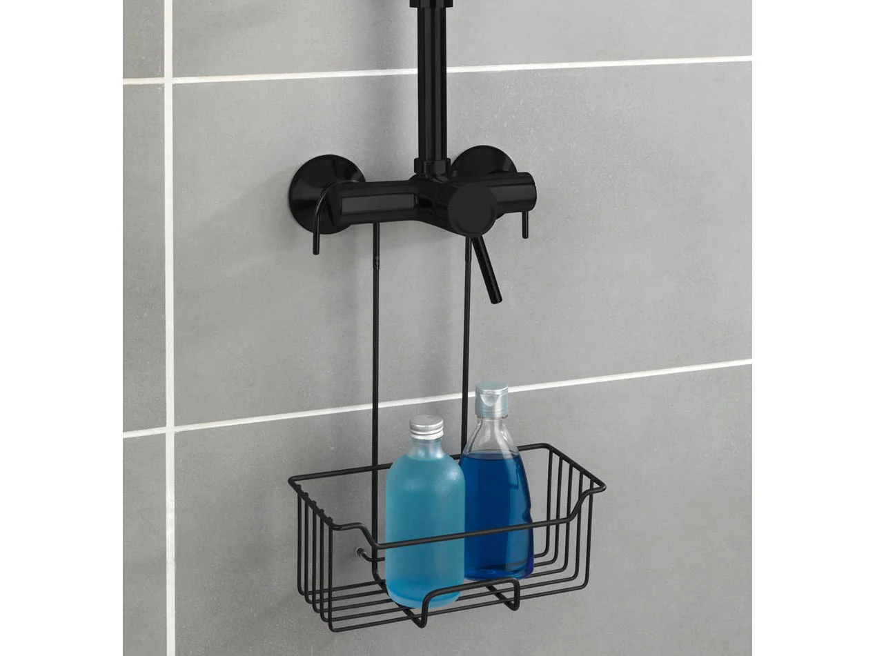 WENKO Aufbewahrungskorb Milo, für die Dusche – Bild 4 von 4