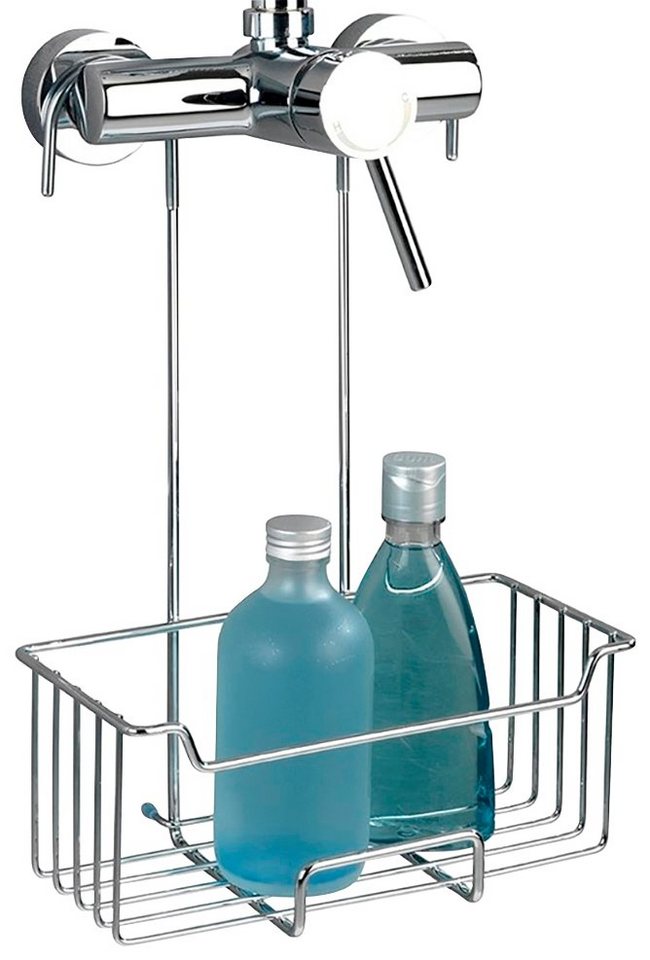WENKO Aufbewahrungskorb Milo, für die Dusche – Bild 3 von 5