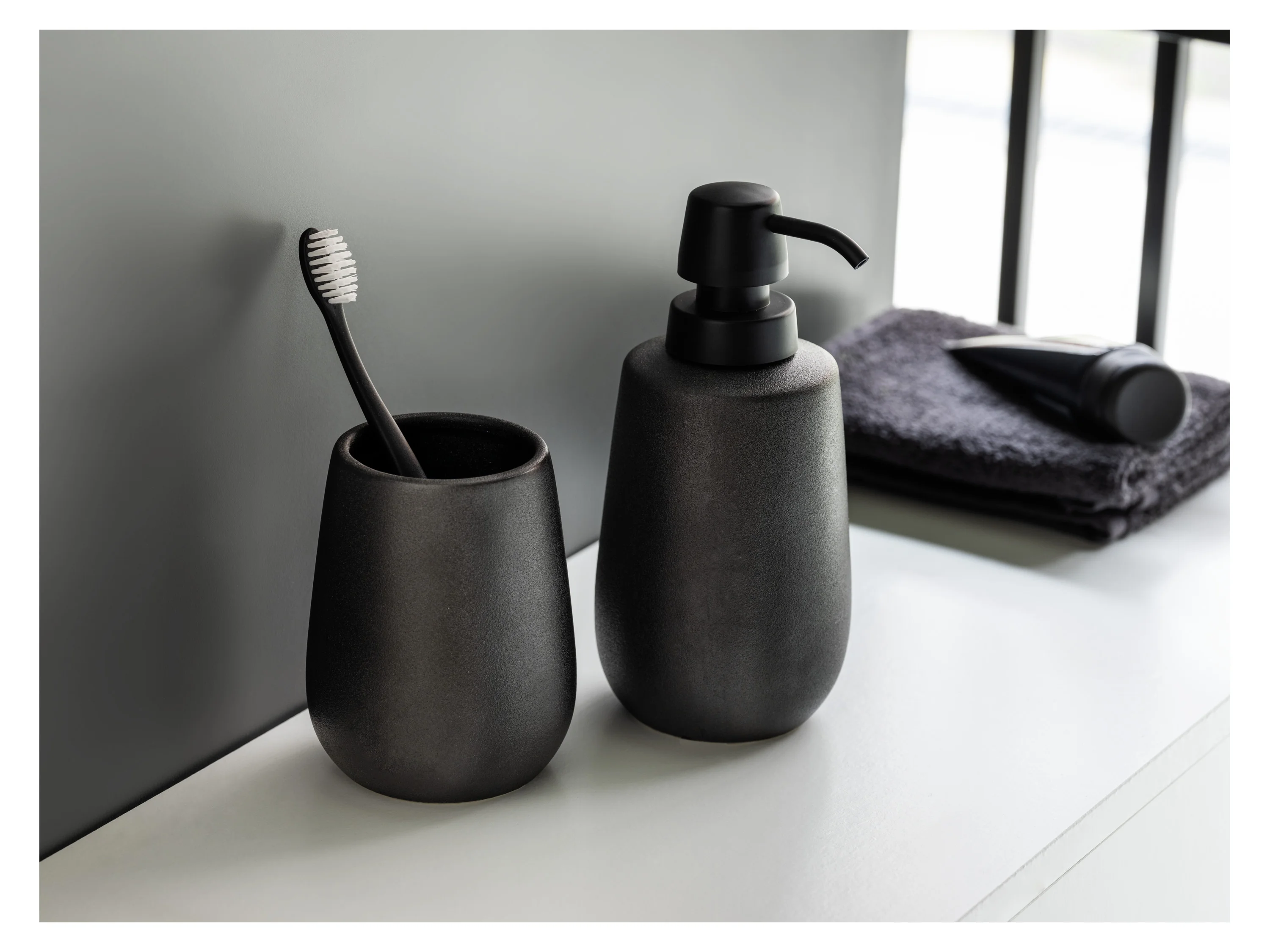WENKO Bad-Accessoire Set Nerno, 2-teilig – Bild 2 von 4