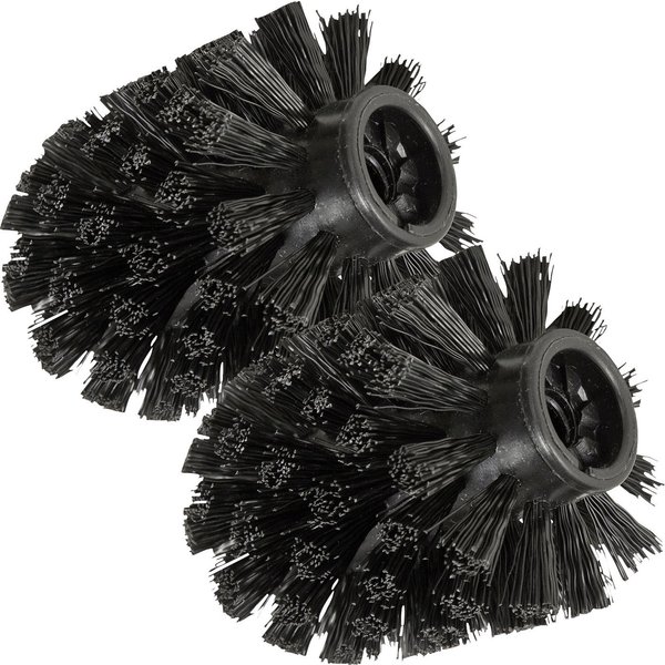 WENKO Badaccessoire-Set Ersatz-WC-Bürstenkopf 2er-Pack, Uni