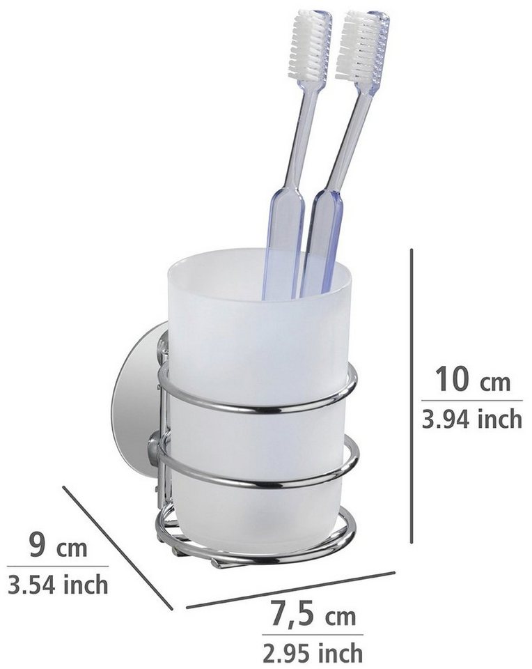 WENKO Badaccessoire-Set Turbo-Loc®, Set, 2 tlg. – Bild 2 von 3