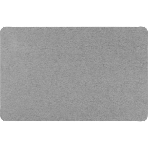 WENKO Badematte, Höhe 5 mm, schnell trocknend, fußbodenheizungsgeeignet, rechteckig, wasserabsorbierend, rutschfeste Unterseite, Polyester-Oberfläche