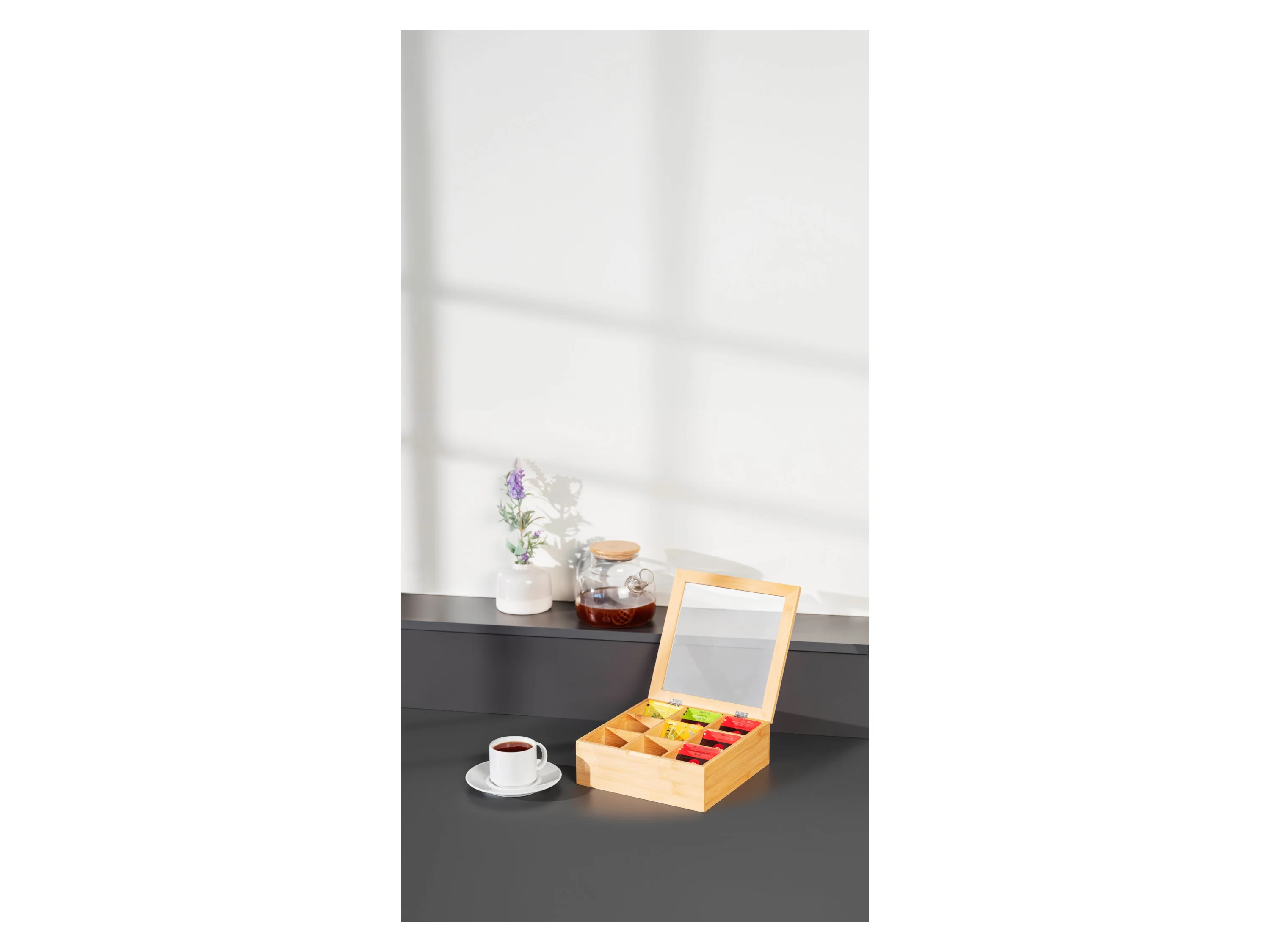 WENKO Bambus Kaffeebox / Teebox – Bild 2 von 2