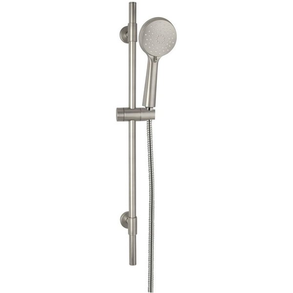 WENKO Brausegarnitur Young, Duschstange inkl. Halter, Handbrause und Duschschlauch