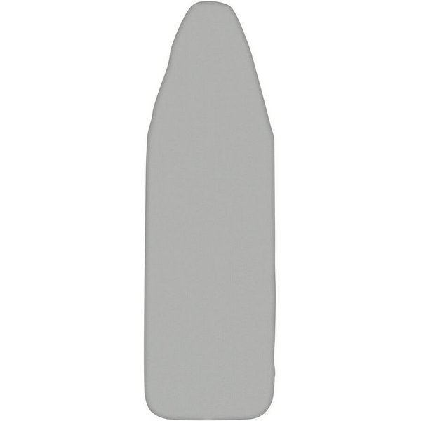 WENKO Bügelbrettbezug Bügelbrettbezug Basic L/XL dampfbügelgeeignet Grau, Zubehör für Bügelbretter bis 140 x 50 cm, Dampfbügelgeeignet
