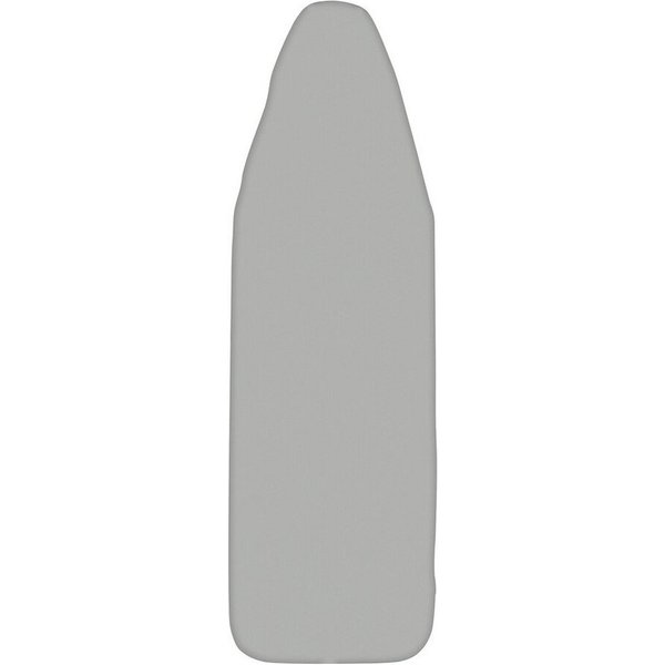 WENKO Bügelbrettbezug Bügelbrettbezug Basic S/M passend bis 125 x 45 cm Grau, Zubehör für Bügelbretter bis 125 x 45 cm, Dampfbügelgeeignet und 3 mm Schaumstoffp