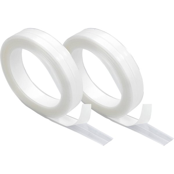 WENKO Dichtungsband, (Set, 2-St), selbstklebend, 320x2,2 cm, für Badewanne, Dusche, Waschbecken