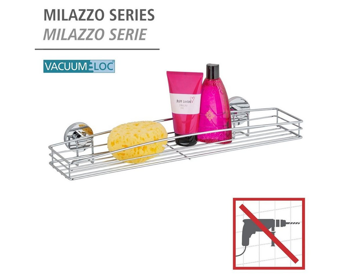 WENKO Duschablage Milazzo, 1 Ablage – Bild 2 von 5