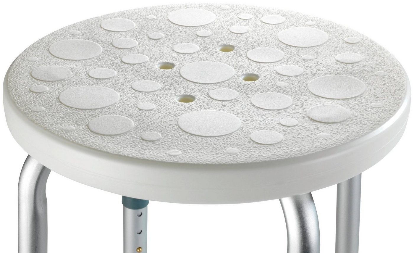 WENKO Duschhocker Secura, belastbar bis 120 kg, höhenverstellbar – Bild 4 von 5