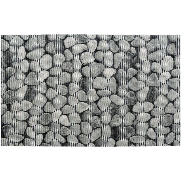 WENKO Duschmatte SASSI Antirutschmatte, 50 x 80 cm, WENKO, für Badezimmer geeignet, angenehme Trittkomfort, rechteckig, Badematte