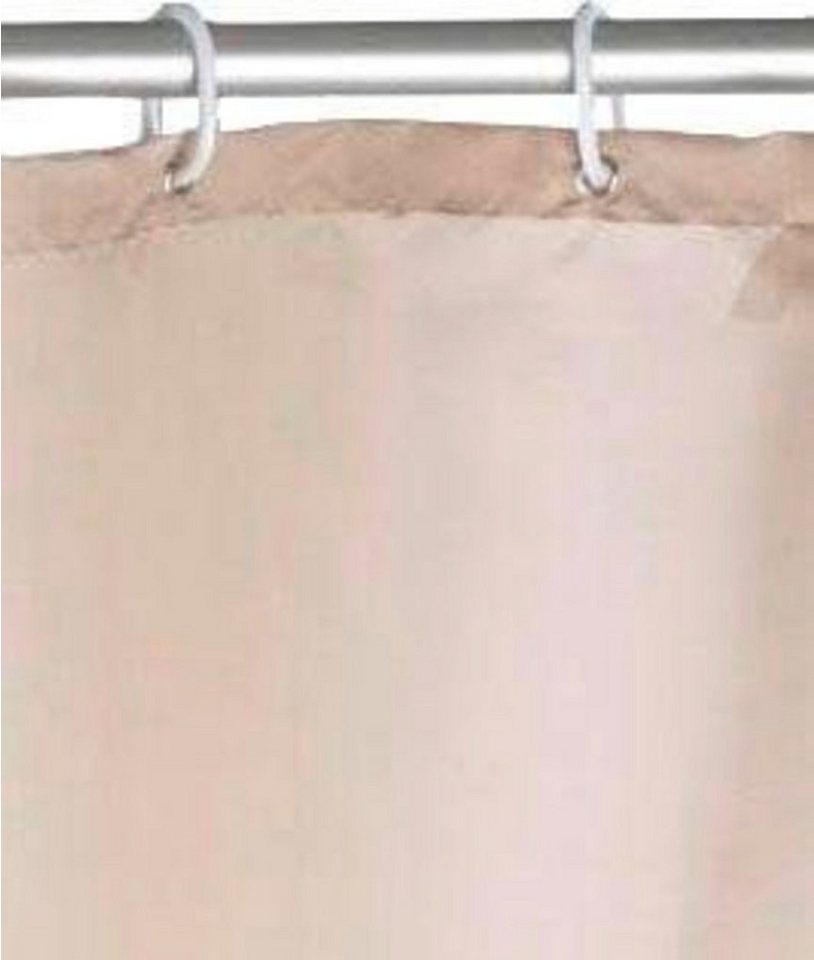 WENKO Duschvorhang Uni White Breite 180 cm, Höhe 200 cm, Polyester, waschbar – Bild 3 von 5